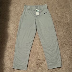 NWT Nike Light Gray baseball Pants